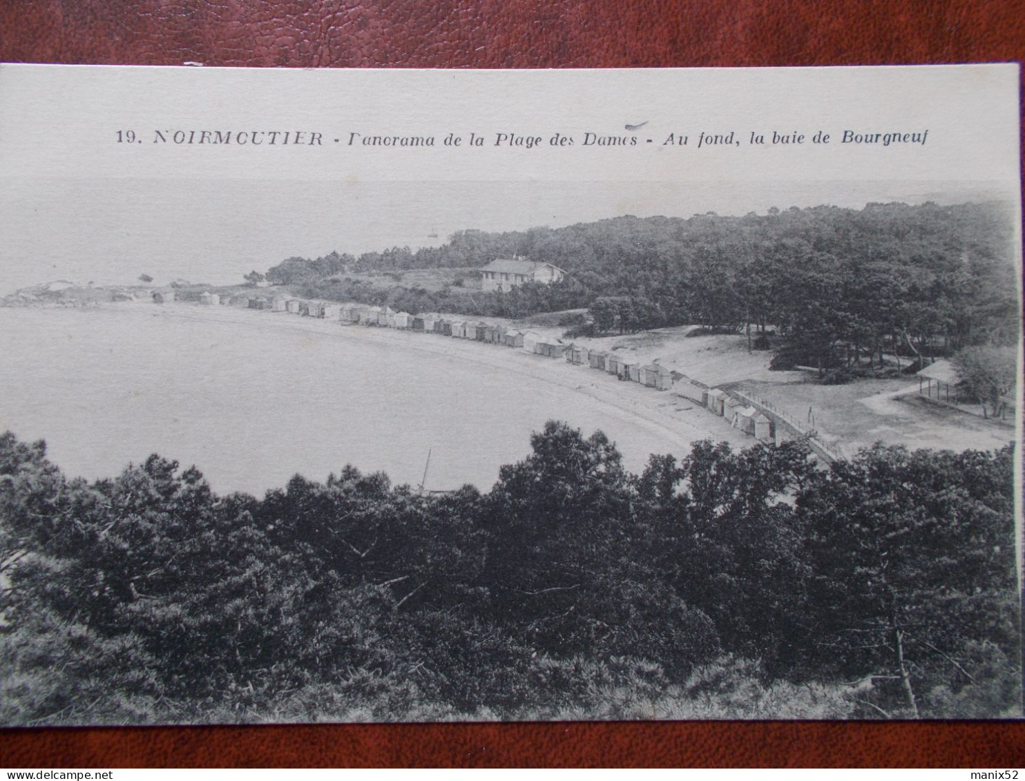 85 - NOIRMOUTIER - Panorama De La Plage Des Dames - Au Fond, La Baie De Bourgneuf. - Noirmoutier