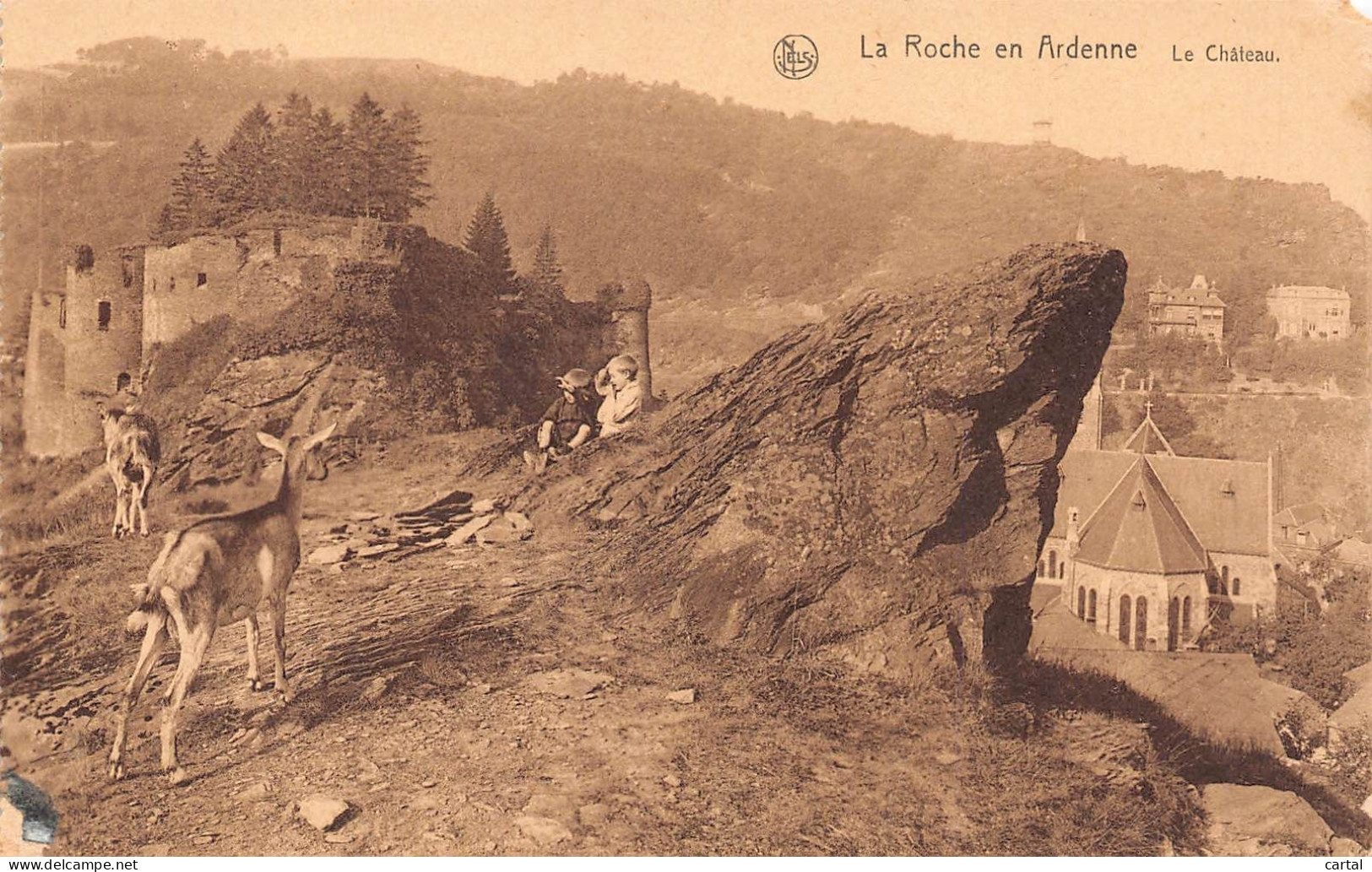 LA ROCHE En ARDENNE - Le Château. - La-Roche-en-Ardenne