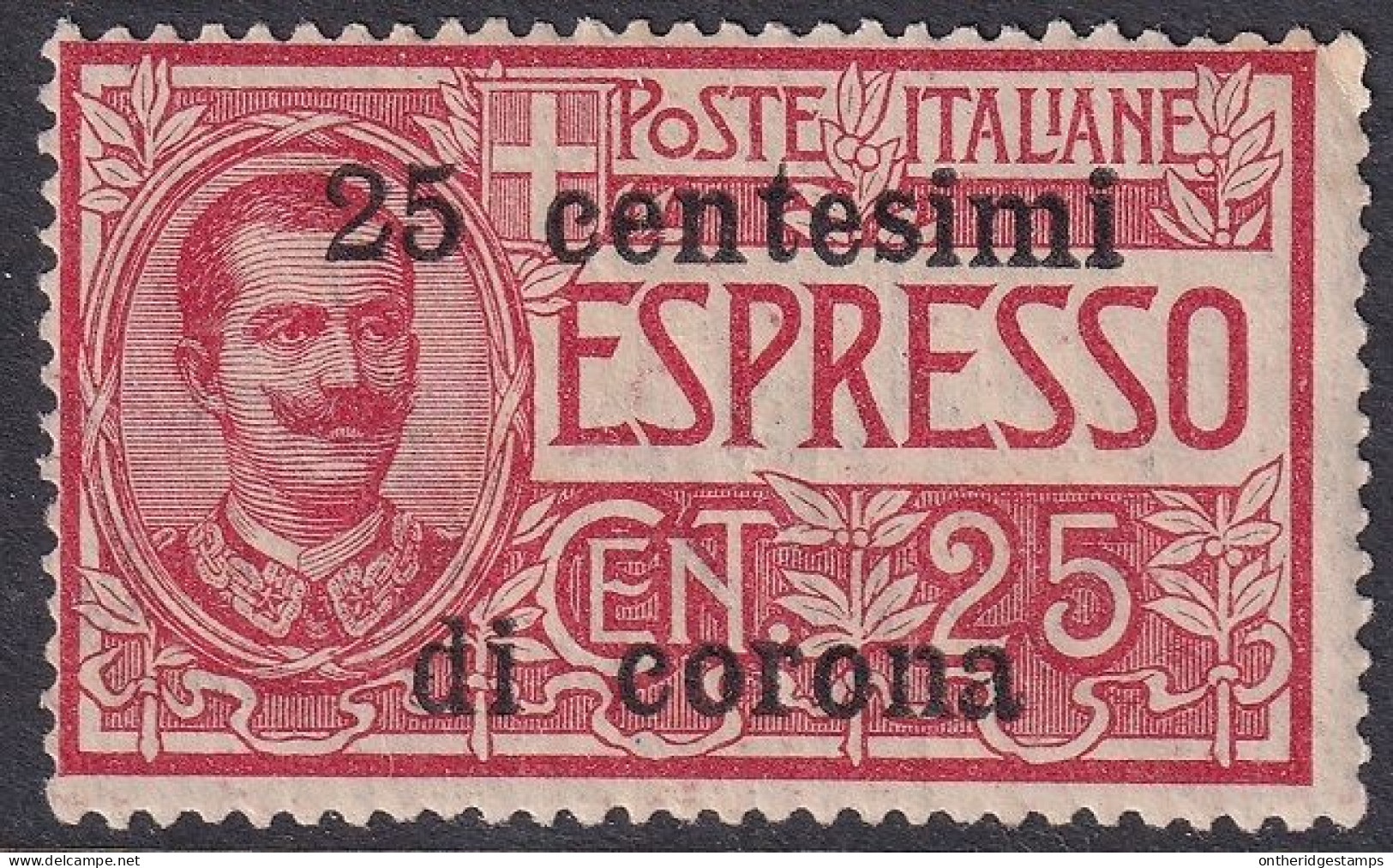 Austria 1918 Sc NE2 Trento Espresso Sa 1 Italian Occ Express MLH* - Trentino & Triest