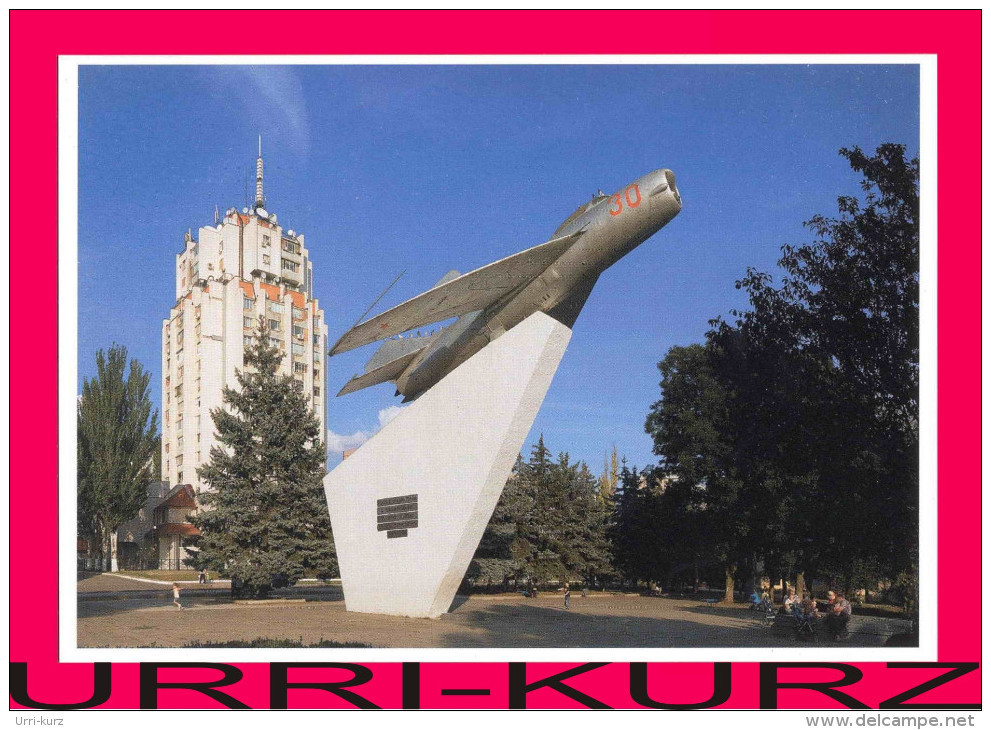 TRANSNISTRIA-2012 Tiraspol Airplane Plane Monument To Military-Pilots Postcard Card - Monuments Aux Morts