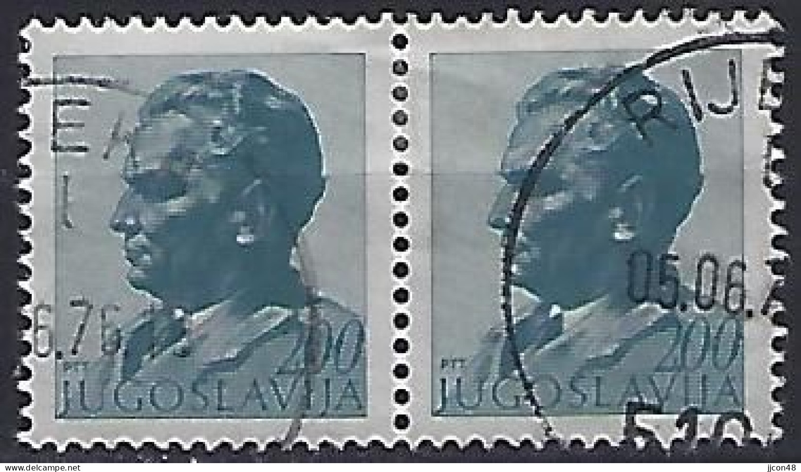 Jugoslavia 1974 / 81  Tito (o) Mi.1554  (13.25) - Used Stamps