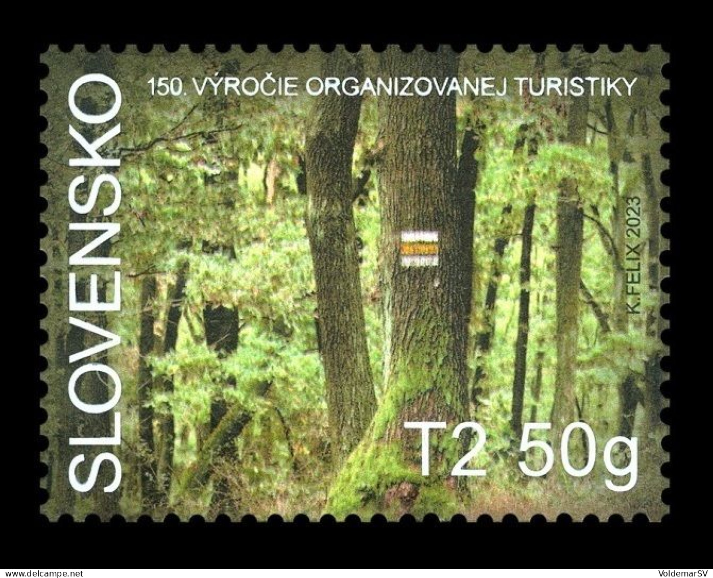 Slovakia 2023 Mih. 996 Hiking. Slovak Tourist Club MNH ** - Unused Stamps