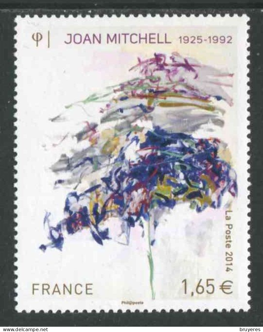 TIMBRE** De 2014 Gommé "1,65 € - JOAN MITCHELL" (Le Musée Imaginaire) - Neufs