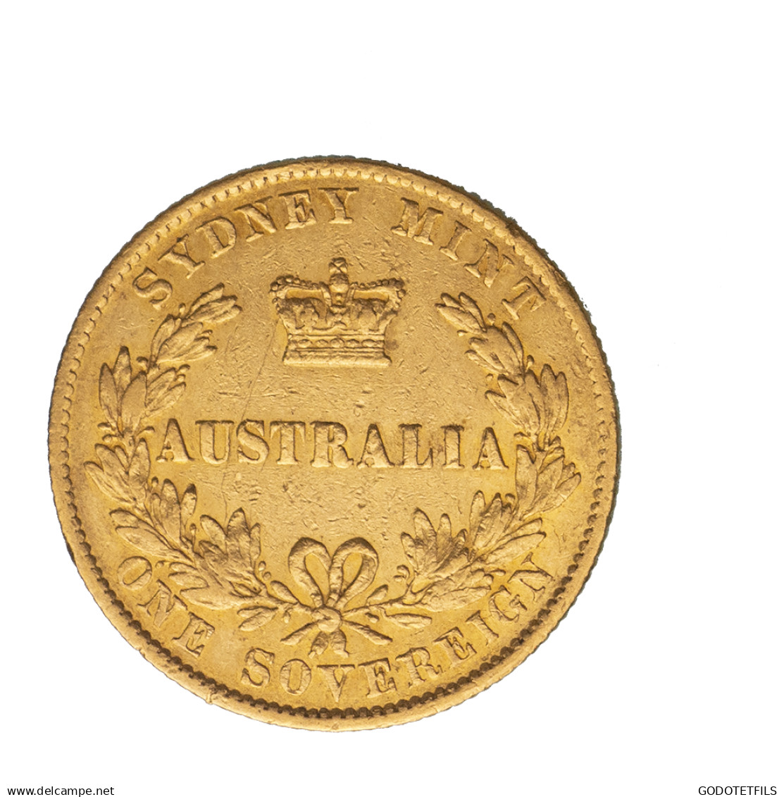 Australie-Souverain Victoria 1864 Sydney - 1 Sovereign