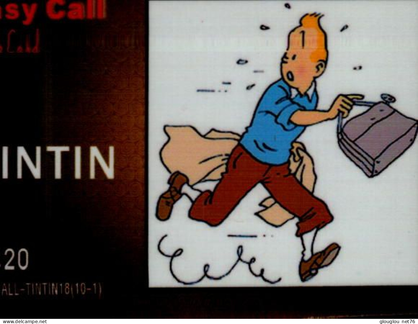 TELECARTE....TINTIN - BD