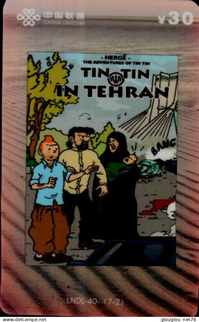 TELECARTE....TINTIN - BD