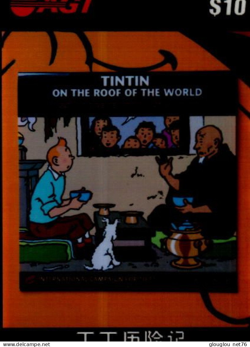 TELECARTE....TINTIN - BD