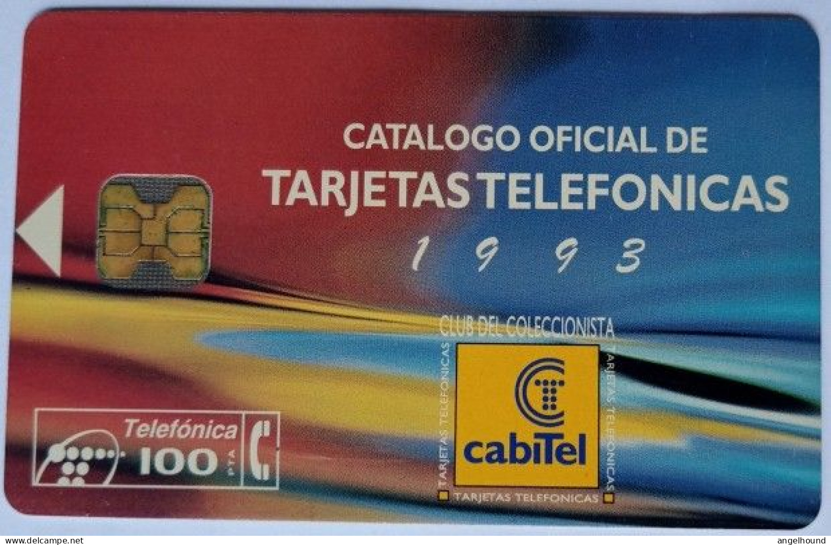 Spain 100 Pta. Catalogo Oficial De Tarjetas Telefonicas - Emissioni Private