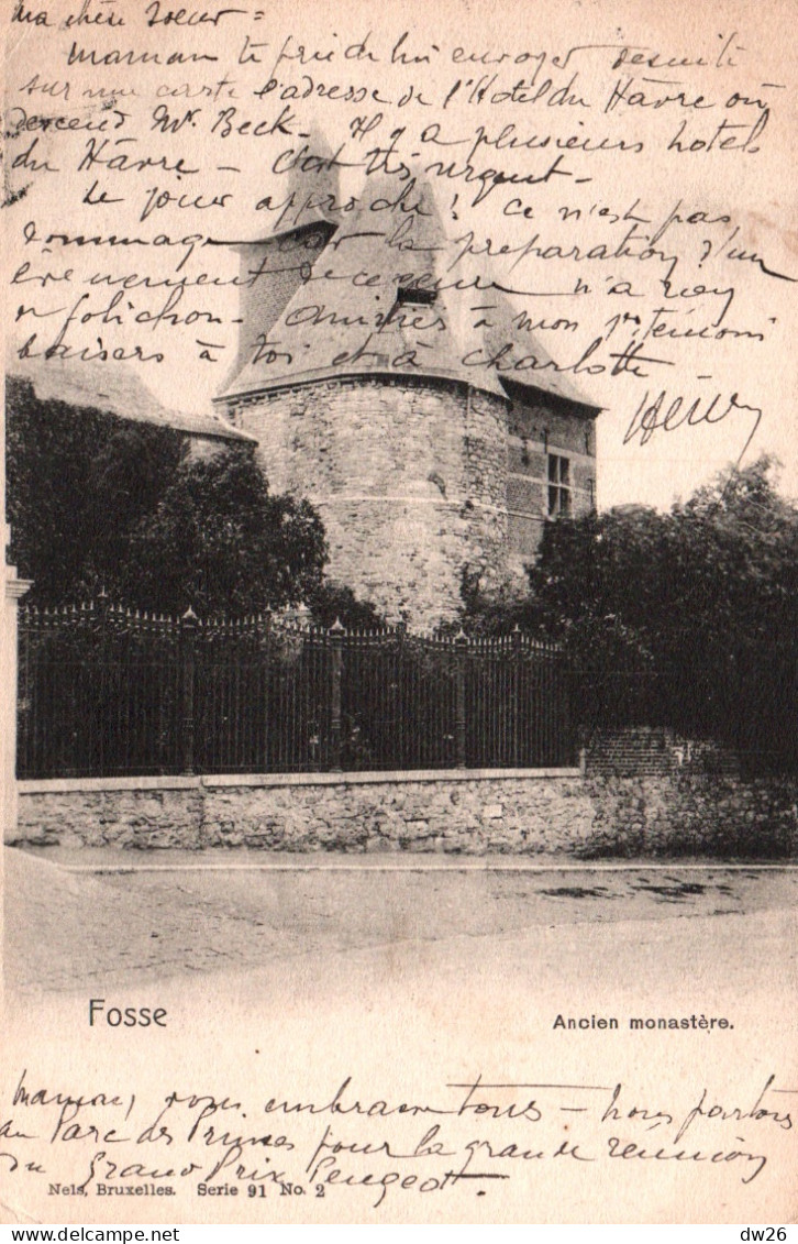 Fosses-la-Ville (Namur) L'Ancien Monastère - Edition Nels, Série 91 - Carte N° 2 Dos Simple - Fosses-la-Ville