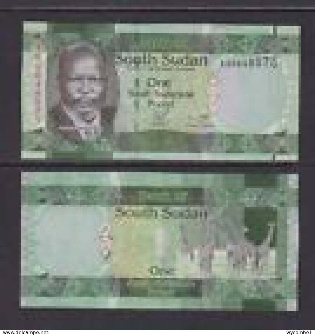 SOUTH SUDAN - 2011 1 Pound UNC - Sudan Del Sud