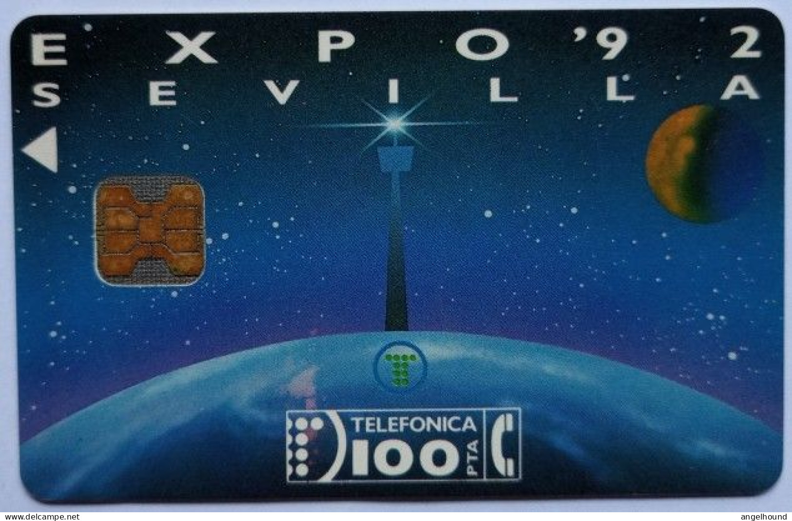Spain 100 Pta. " Expo ' 92 - Sevilla " - Emisiones Privadas