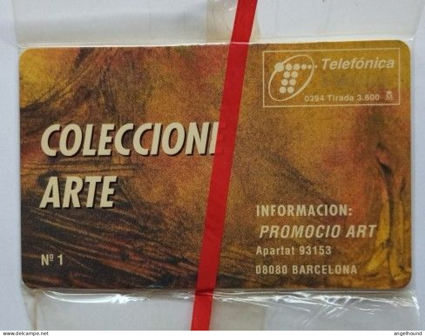 Spain 100 Pta. MINT " Coleccione Arte - Imma Panades,  Meditacio 1991 " - Privé-uitgaven