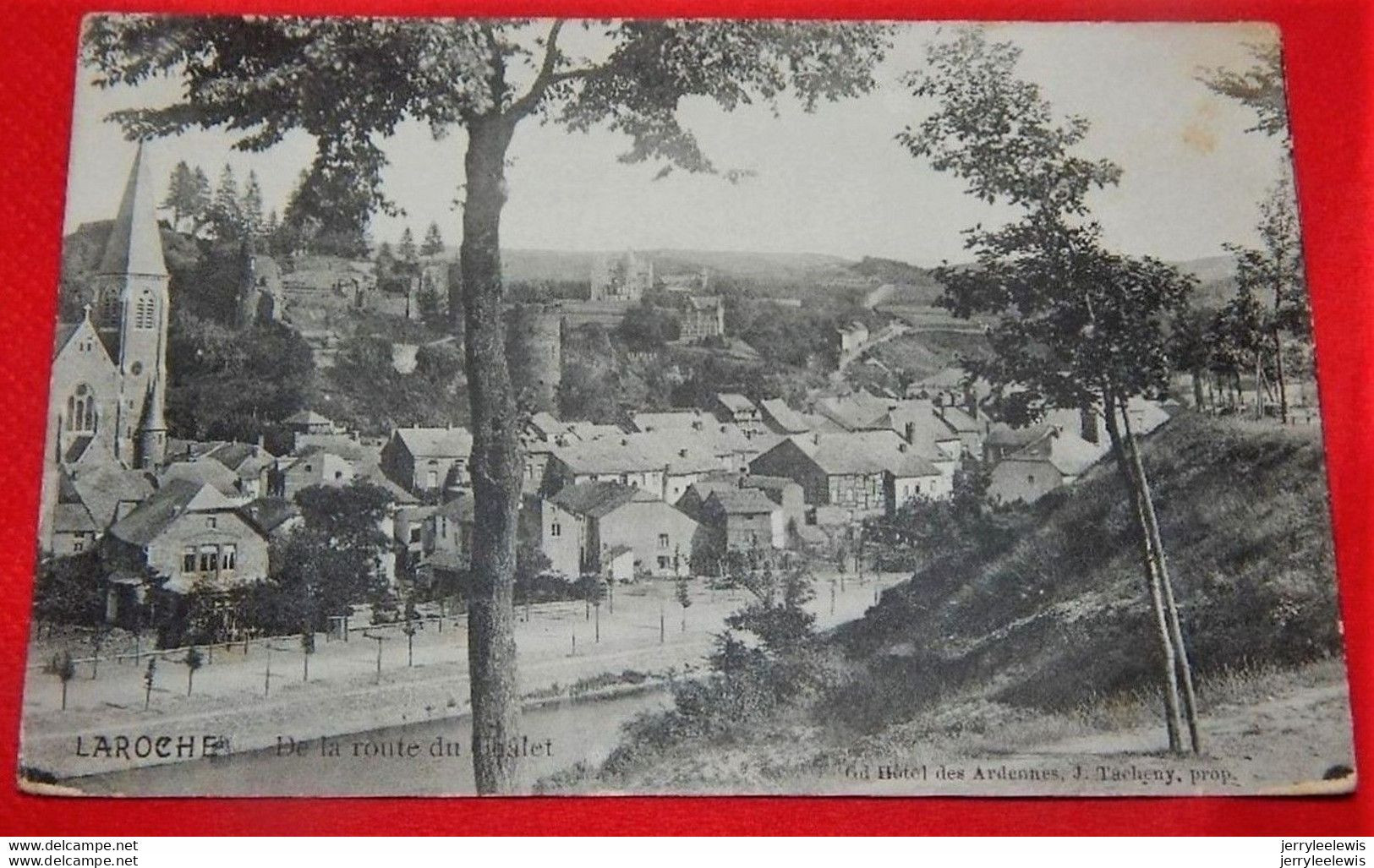 LA ROCHE EN ARDENNE  -  De La Route Du Châlet     - - La-Roche-en-Ardenne