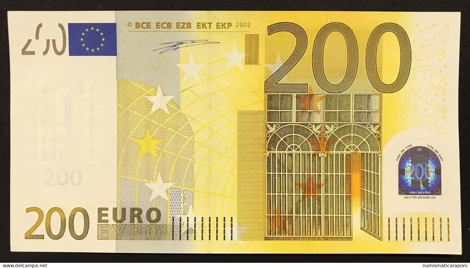 200 €  Belgio Belgique DUISENBERG Q.FDS ABOUT UNC T001C3  Cod.€.092 Solo Bonifico Only Bank Transfert To Pay - 200 Euro
