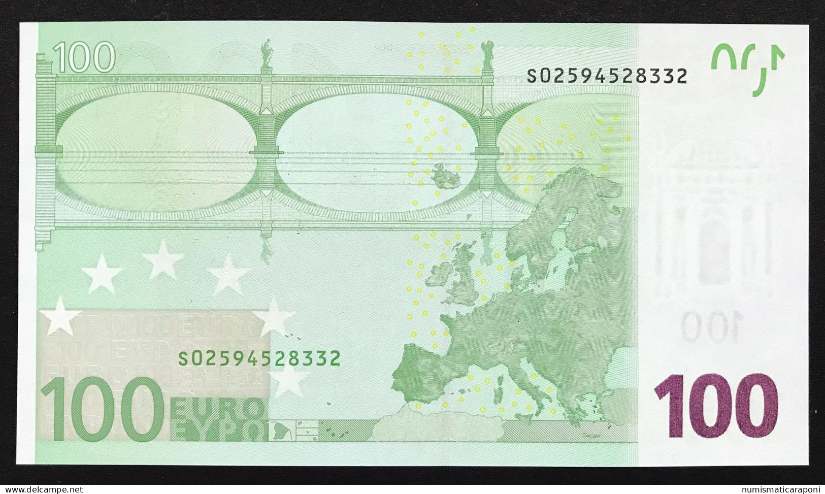 Italy 100 €  ITALIA DUISENBERG Q.FDS ABOUT UNC J003H1  Cod.€.093 Solo Bonifico Only Bank Transfert To Pay - 100 Euro