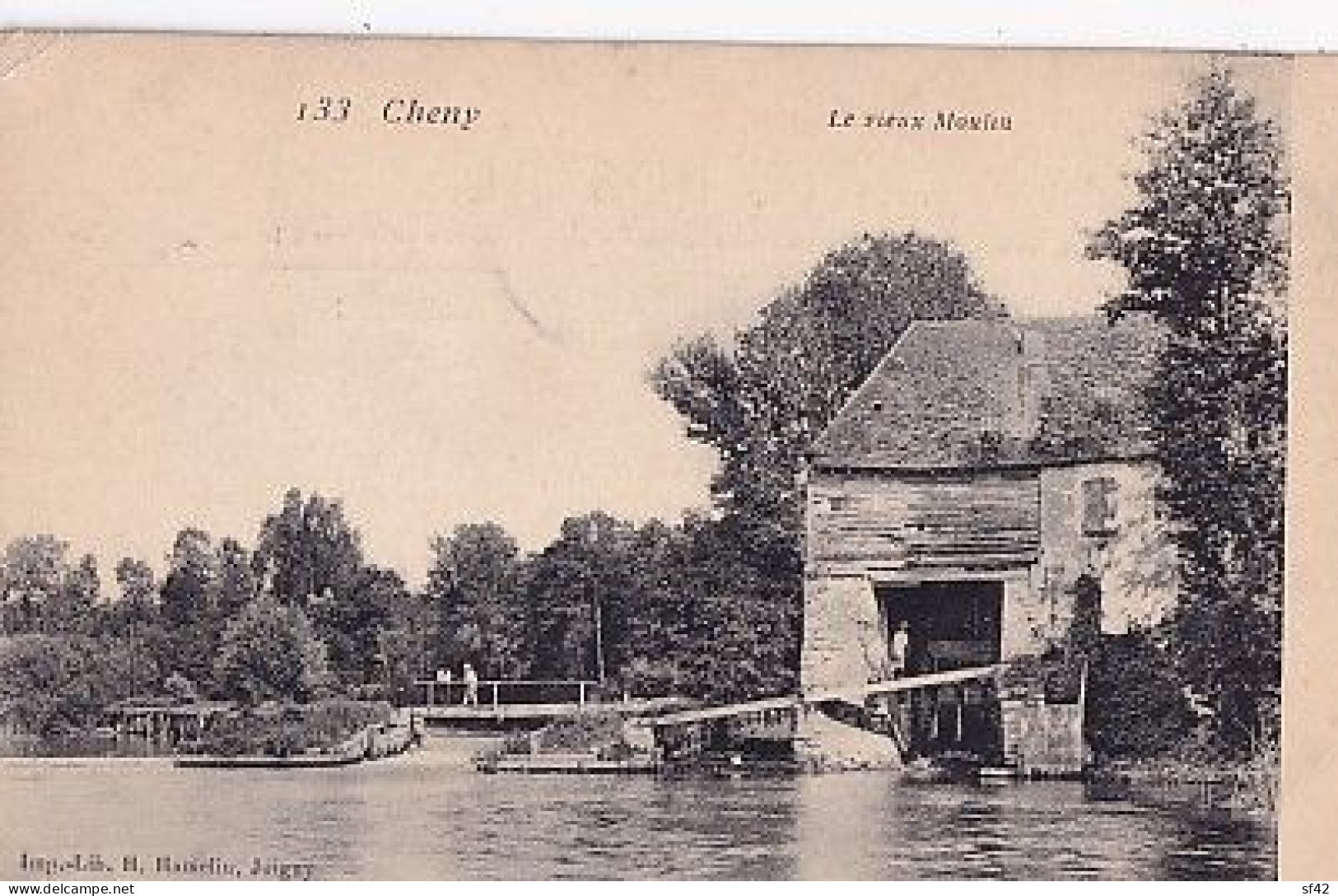 CHENY                LE VIEUX MOULIN - Cheny