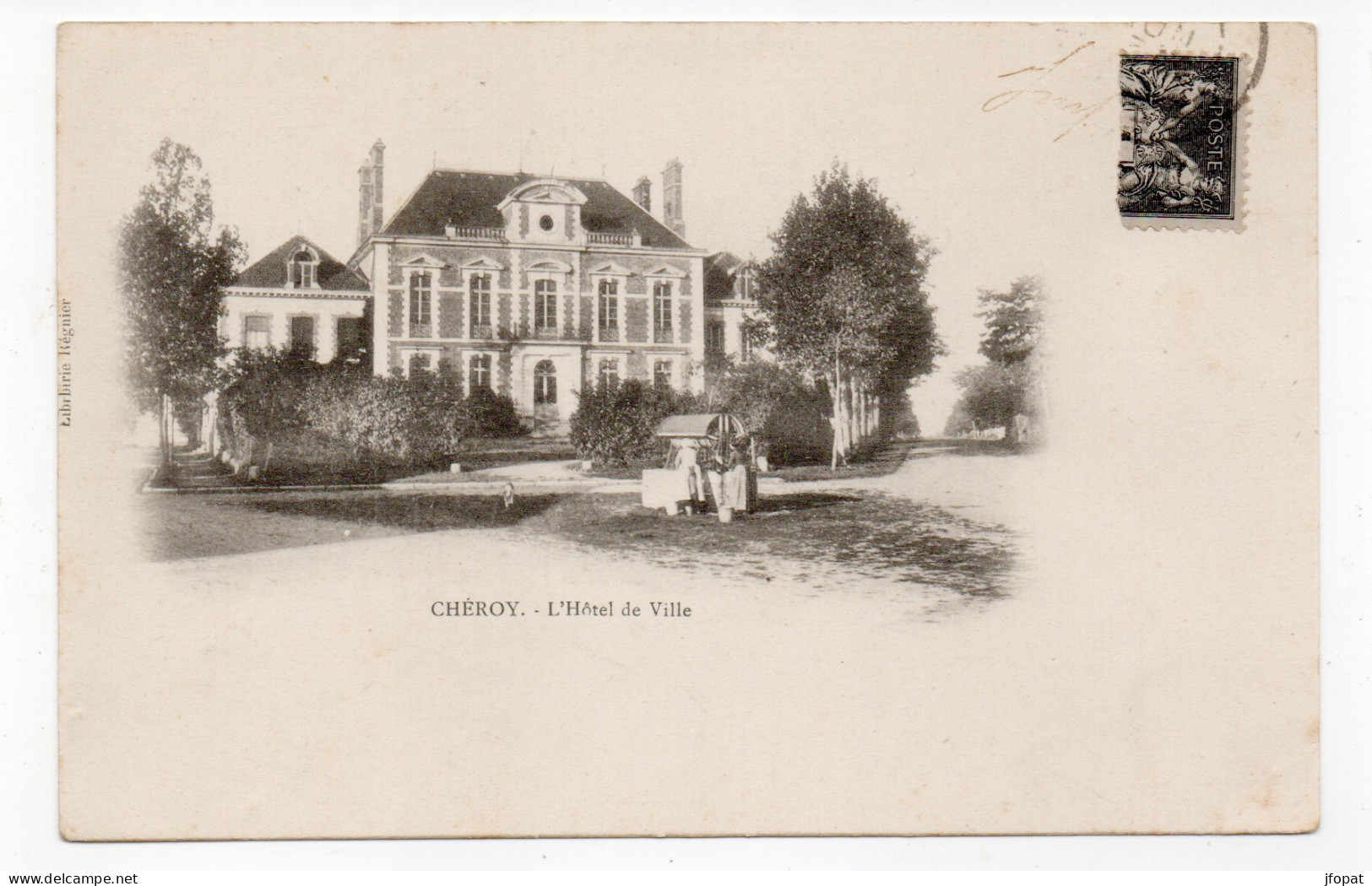 89 YONNE - CHEROY L'Hôtel De Ville, Pionnière - Cheroy
