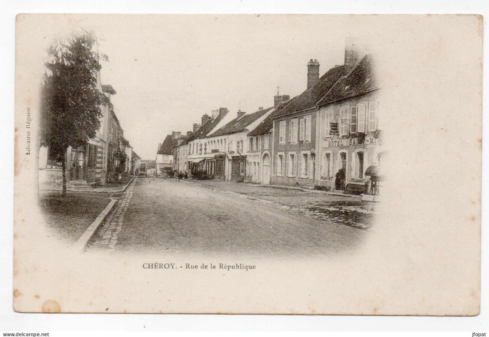 89 YONNE - CHEROY Rue De La République, Pionnière - Cheroy