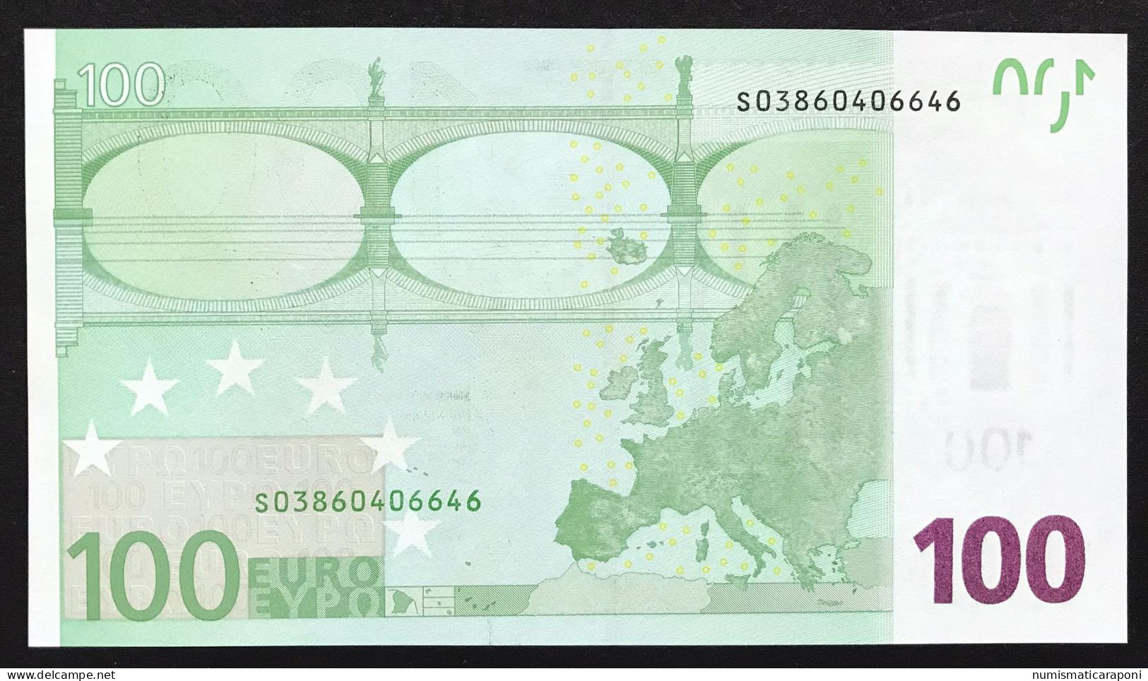 Italy 100 €  ITALIA DUISENBERG Q.FDS ABOUT UNC J003G5  Cod.€.094 Solo Bonifico Only Bank Transfert To Pay - 100 Euro