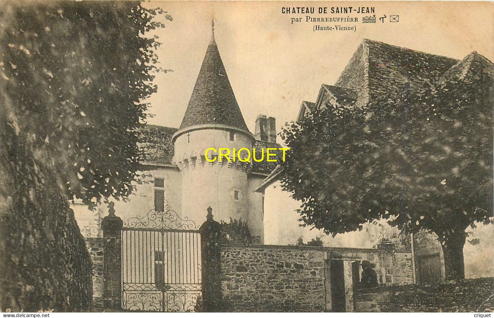 87 Pierrebuffière, Chateau De St Jean - Pierre Buffiere