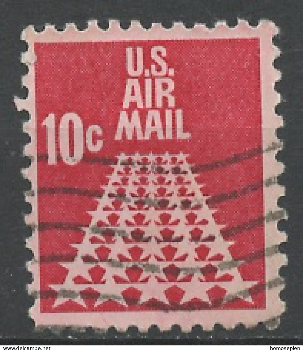 Etats Unis - Vereinigte Staaten - USA Poste Aérienne 1968 Y&T N°PA69 - Michel N°F939 (o) - 10c Route étoilée - 3a. 1961-… Oblitérés