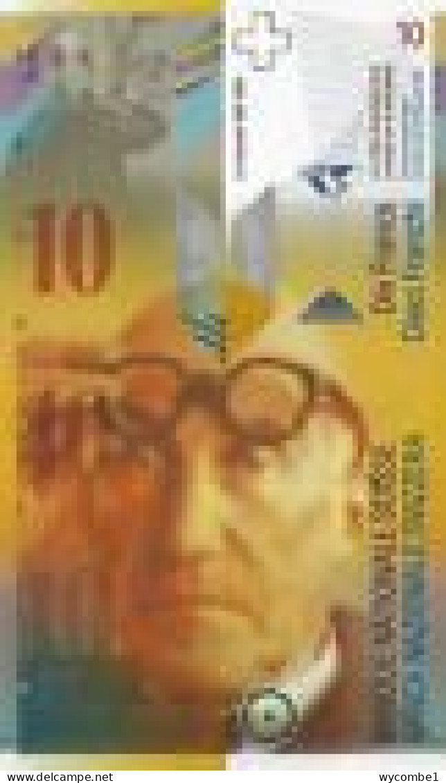 SWITZERLAND - 2000 10 Francs Belser And Roth AU/XF - Suiza