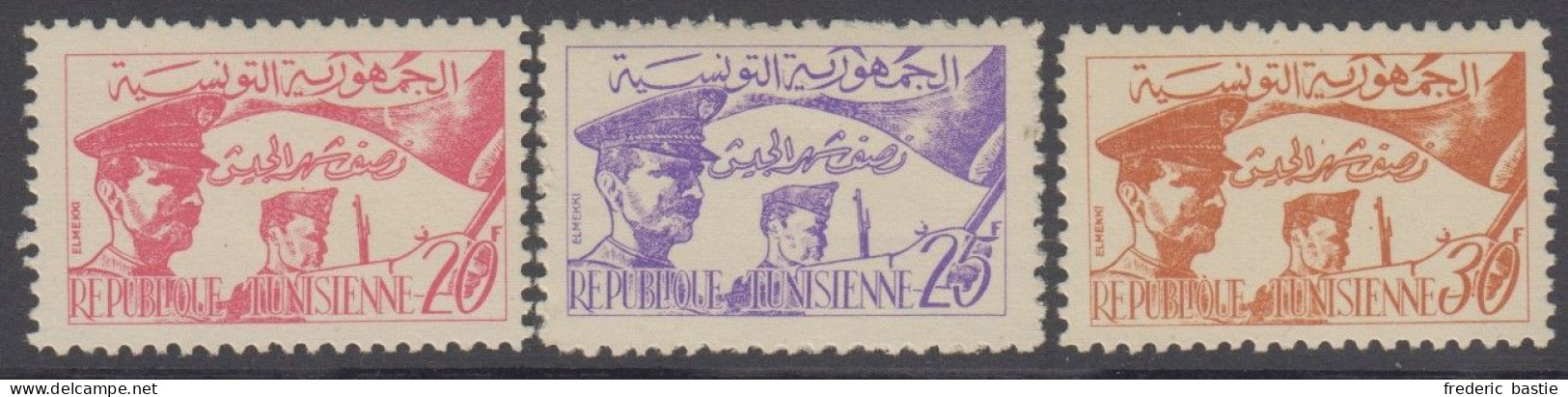 TUNISIE - N°  444 à 446 * * -  Cote : 54 € - Tunisie (1956-...)