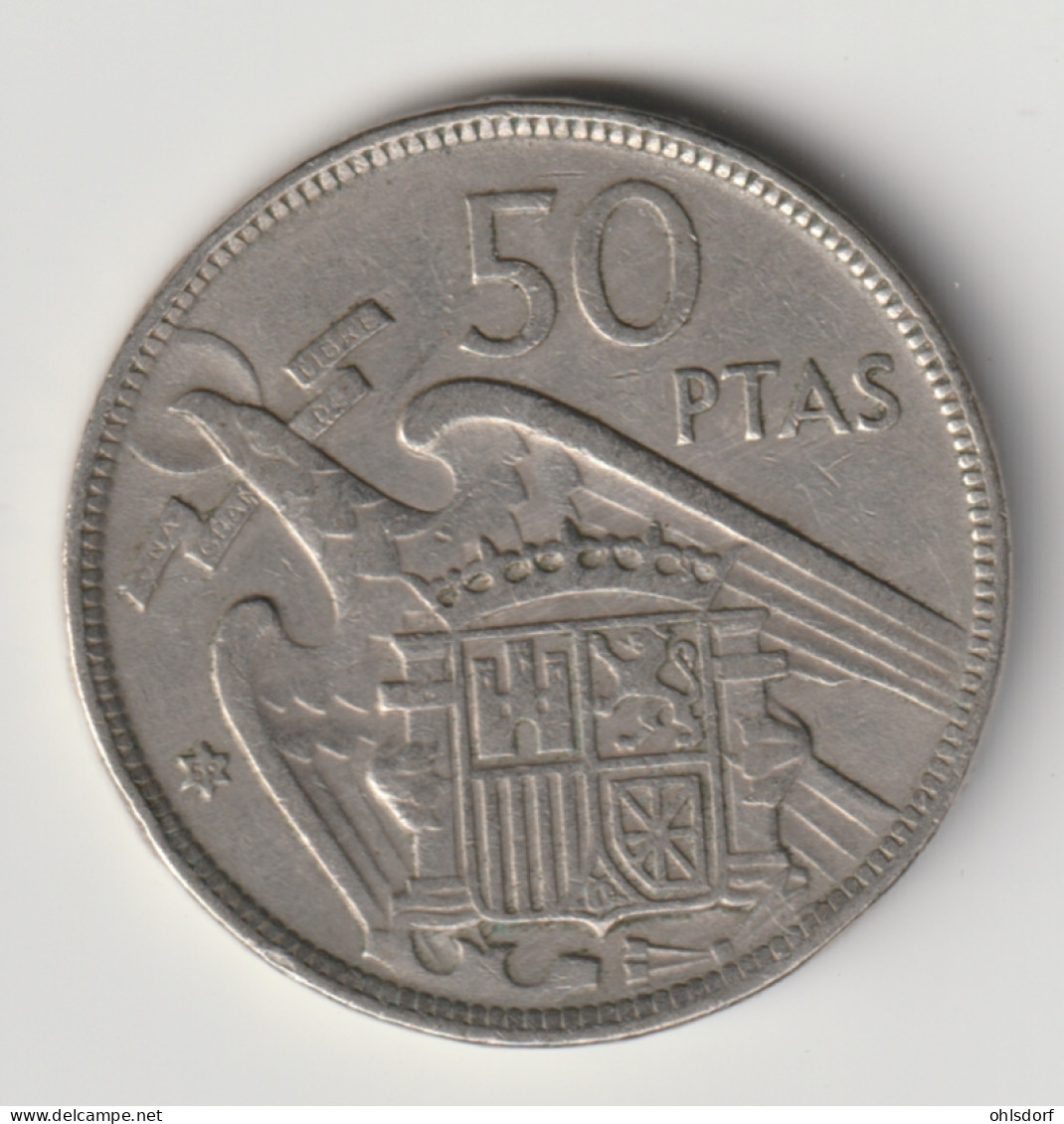 ESPANA 1959: 50 Pesetas 1957 59, KM 788 - 50 Pesetas