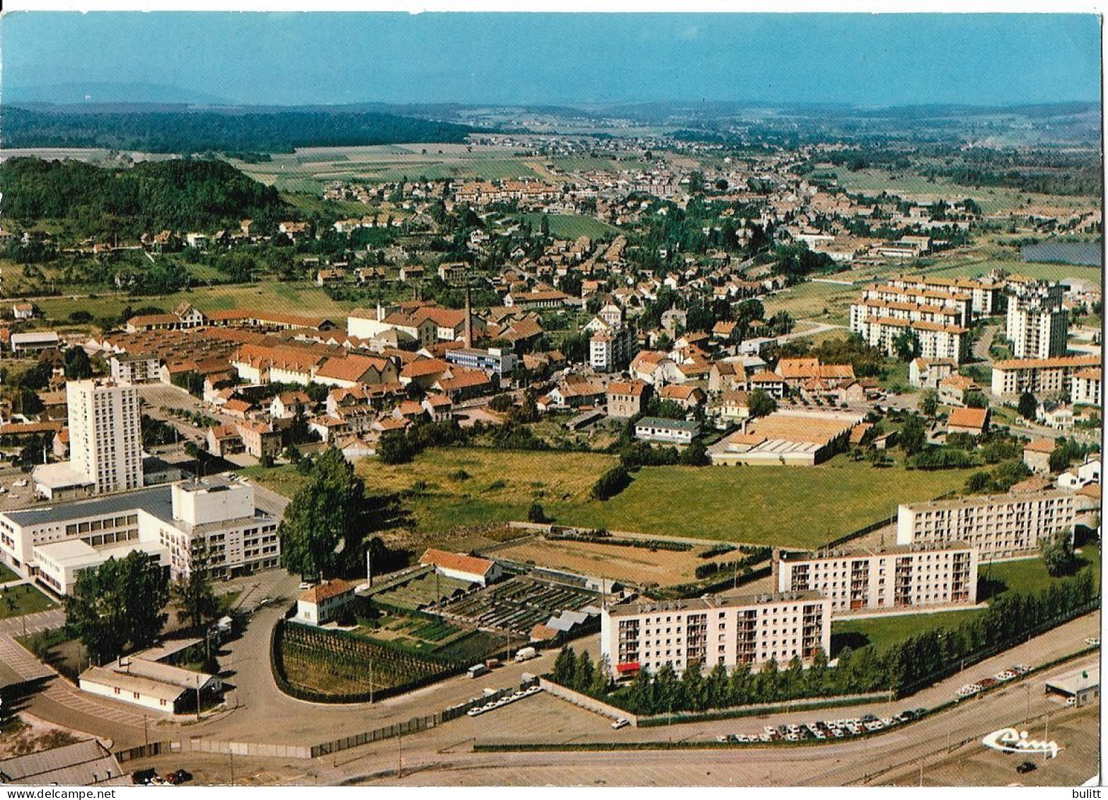 SOCHAUX - Vue Aérienne - La Cité Administrative LA SONACOTRA Et La Brasserie - Sochaux