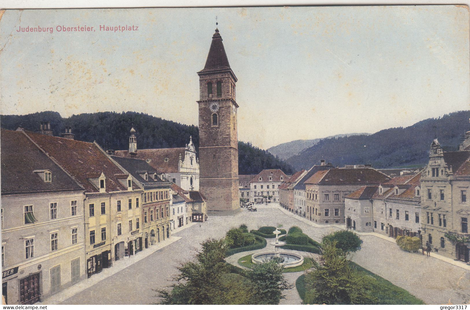 D5306) JUDENBURG - Obersteier - Hauptplatz 1913 - Judenburg