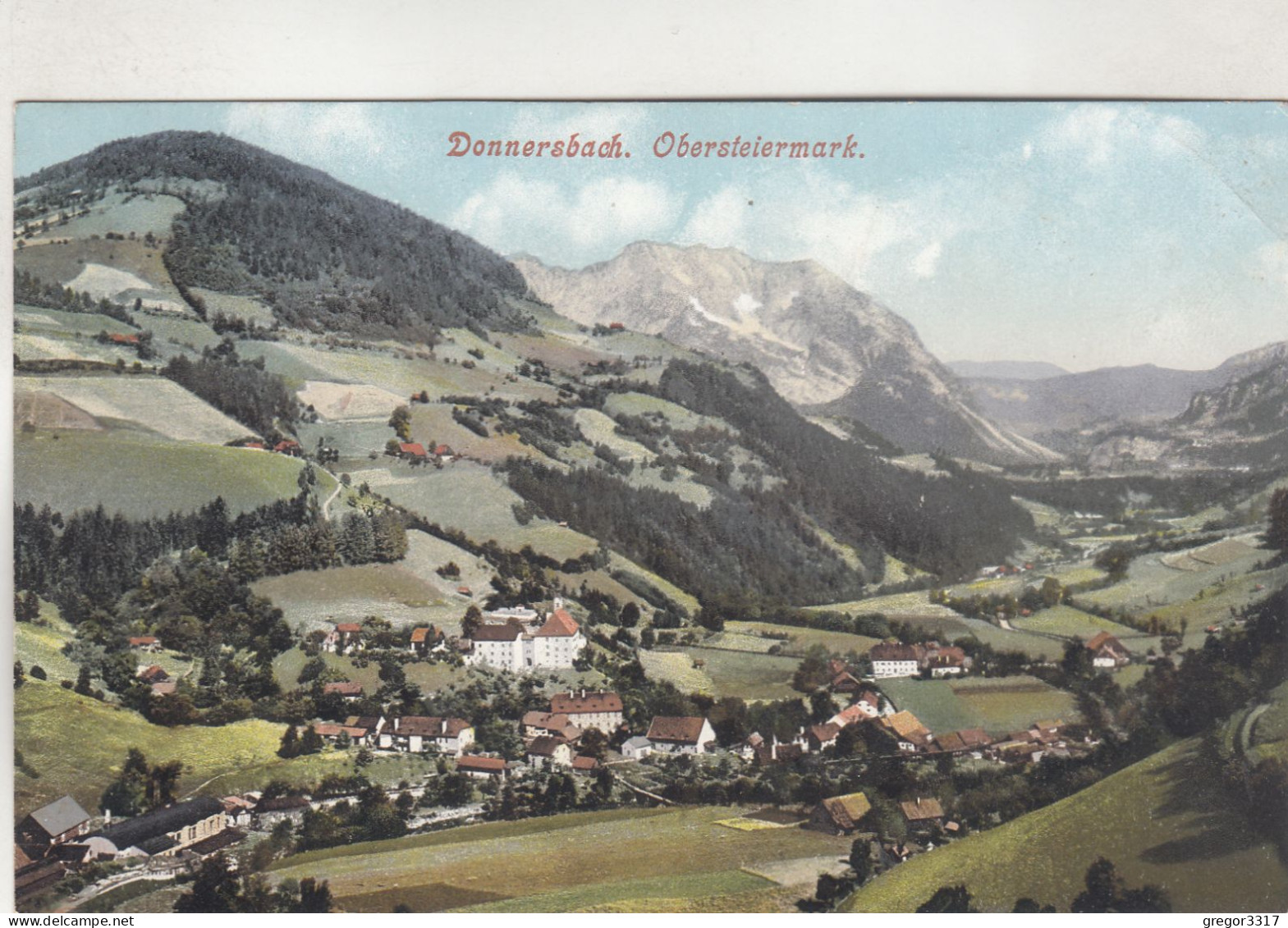 D5311) DONNERSBACH - Obersteiermark - 1908 - Donnersbach (Tal)