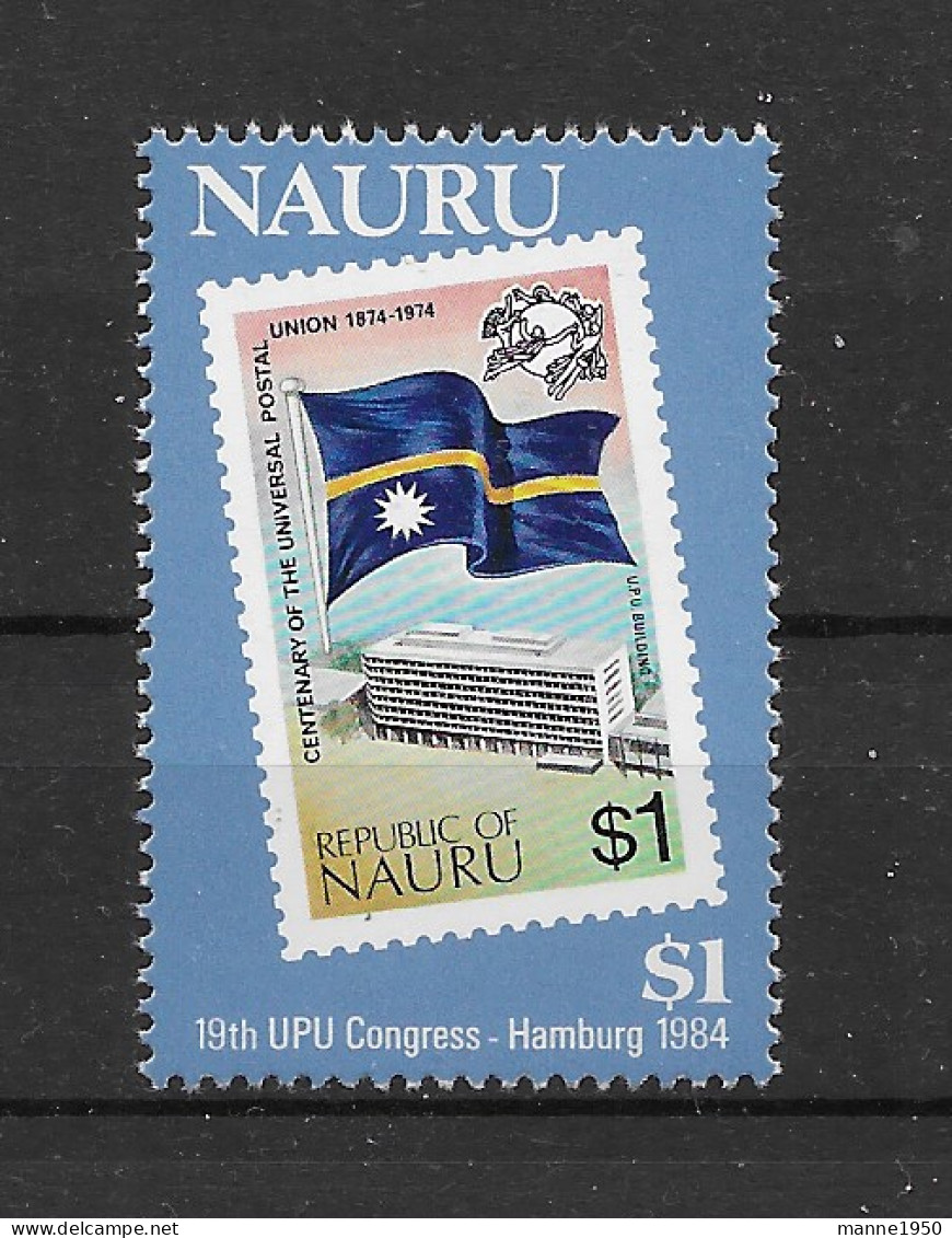 Nauru 1984 Weltpostkongreß Hamburg/Flagge Mi.Nr. 283 ** - Nauru