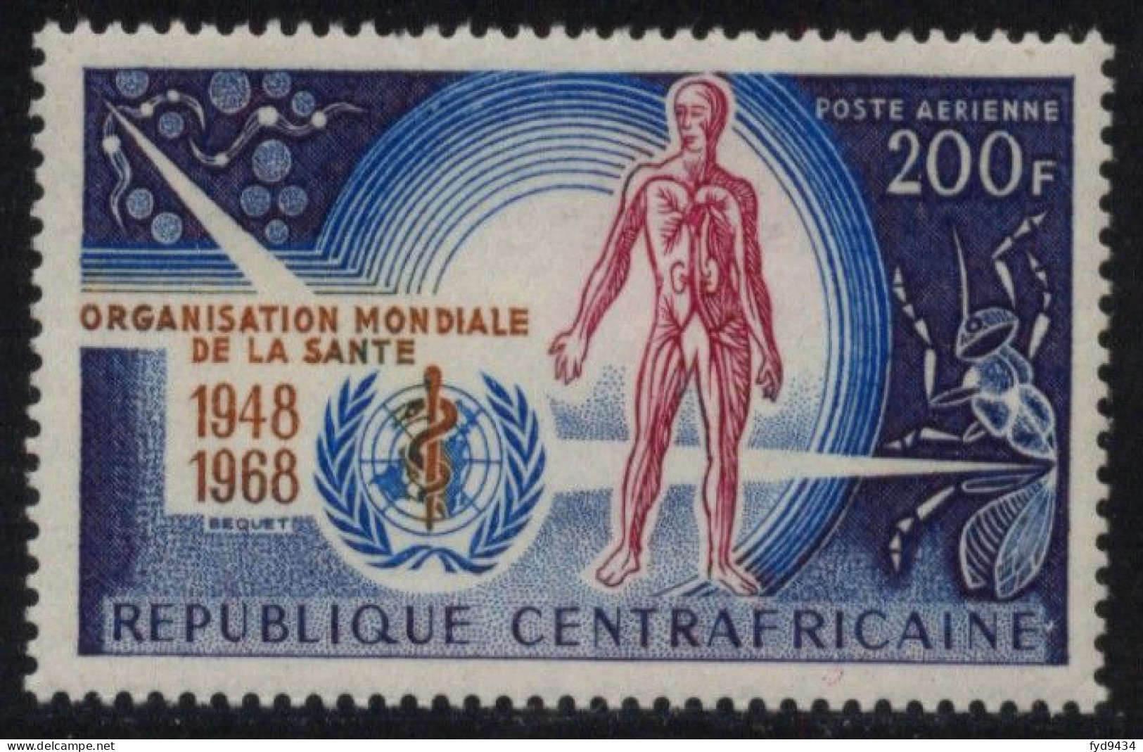 PA N° 56 Du Centrafrique - X X - ( E 800 ) - OMS