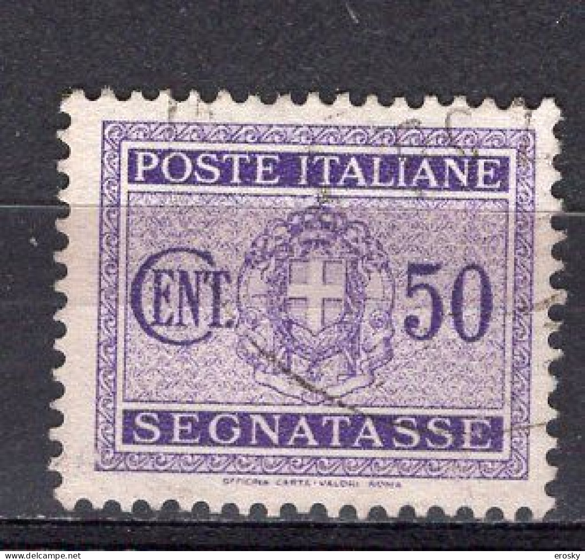 Z6181 - ITALIA REGNO TASSE SASSONE N°40 - Strafport