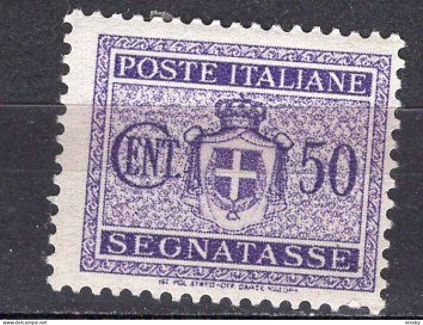 Z6190 - ITALIA REGNO TASSE SASSONE N°40 * - Portomarken