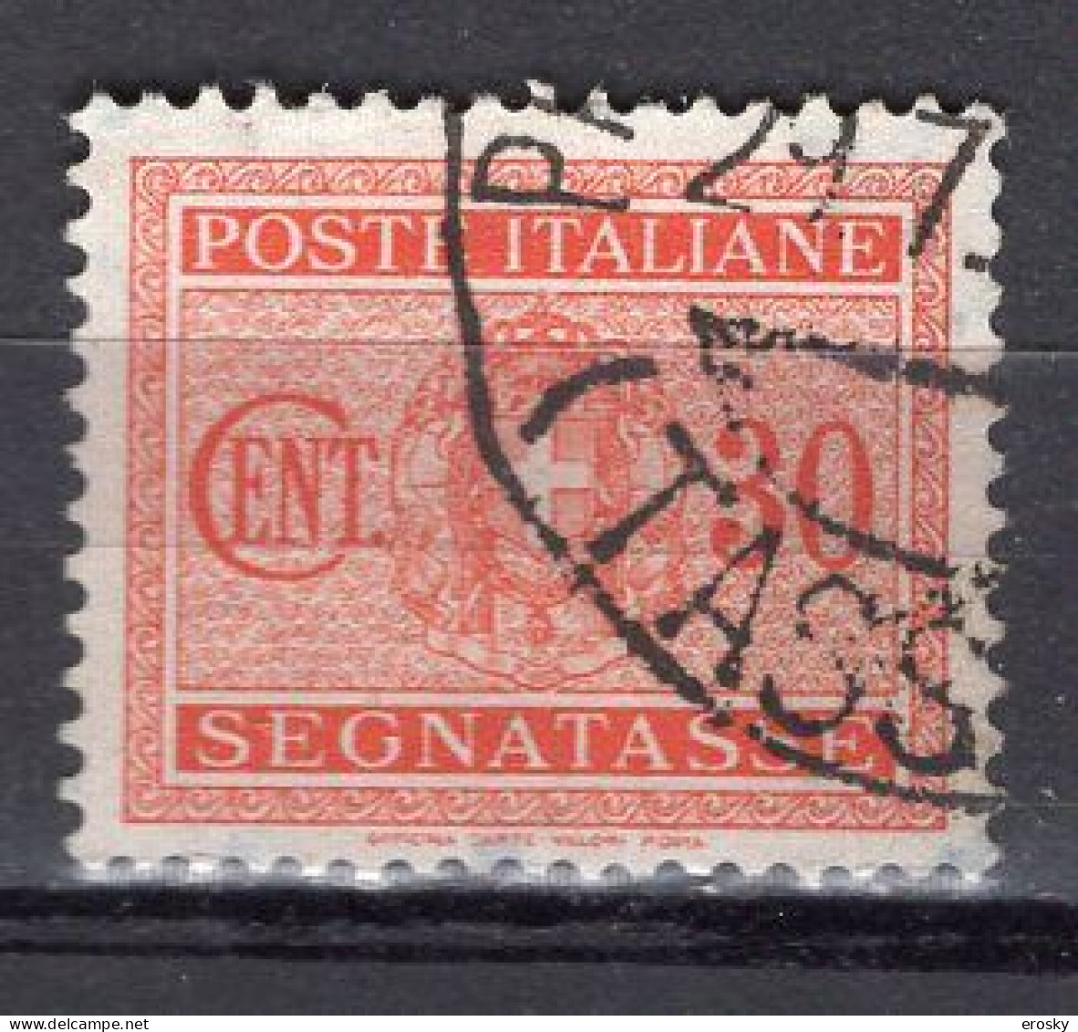 Z6179 - ITALIA REGNO TASSE SASSONE N°38 - Segnatasse