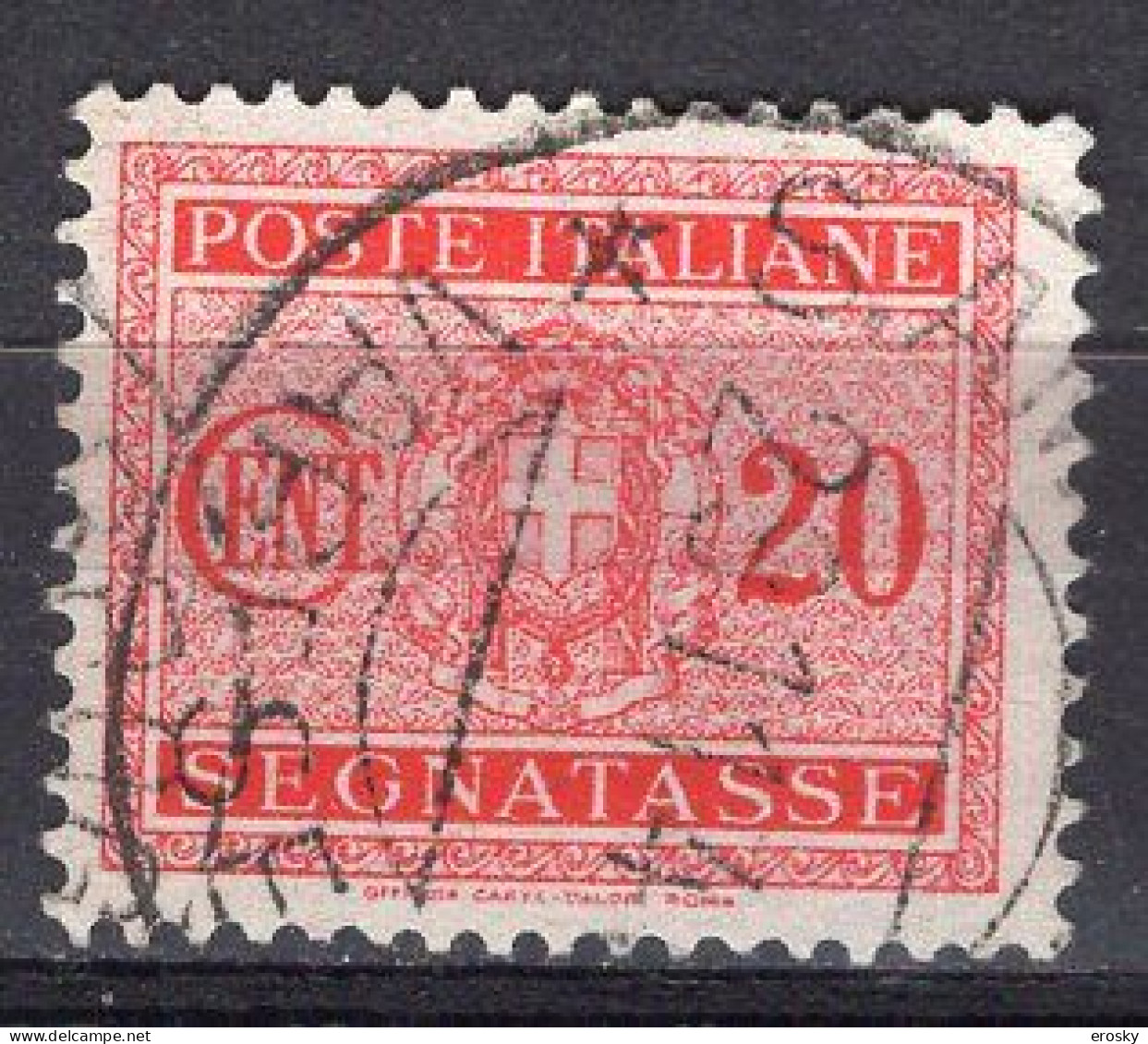 Z6177 - ITALIA REGNO TASSE SASSONE N°36 - Taxe