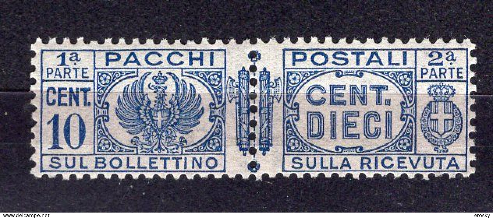 Z6094 - ITALIA REGNO PACCHI SASSONE N°25 ** - Postpaketten