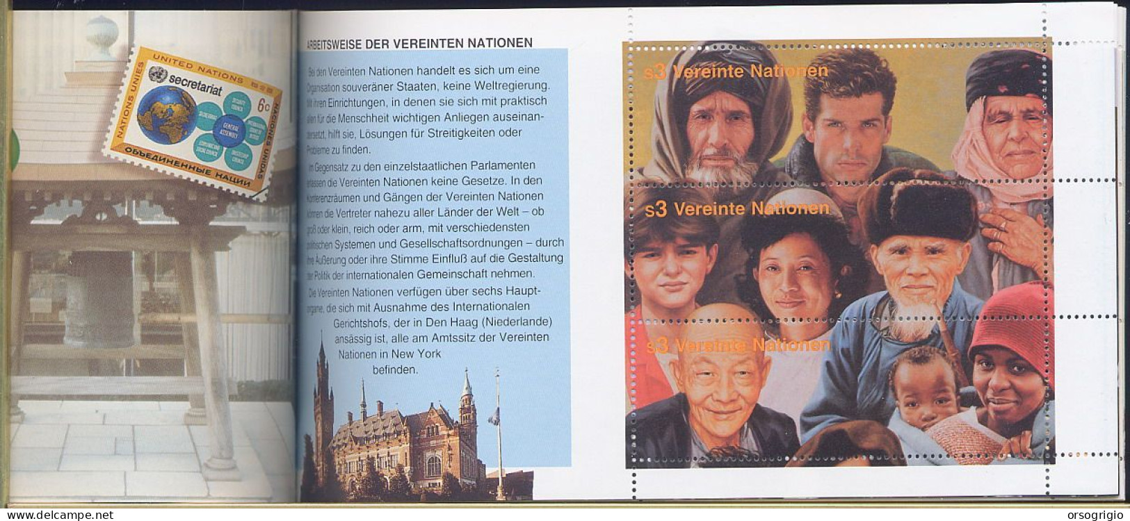 UN - VEREINTE NATIONEN - NATIONS UNIES - - Booklets