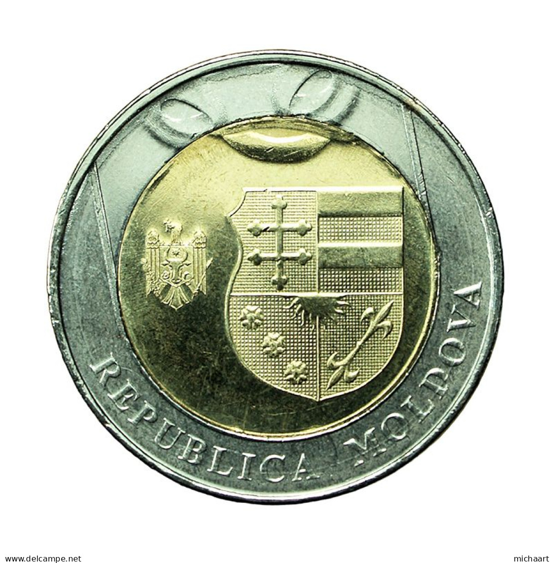 Error Moldova Coin 10 Lei 2018 Bimetallic 01663 - Moldawien (Moldau)