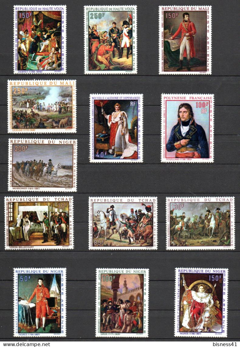 Col38 Colonie 1968 Série Coloniale NAPOLEON 12 Pays Neuf XX MNH Cote : 252,00€ - Non Classés