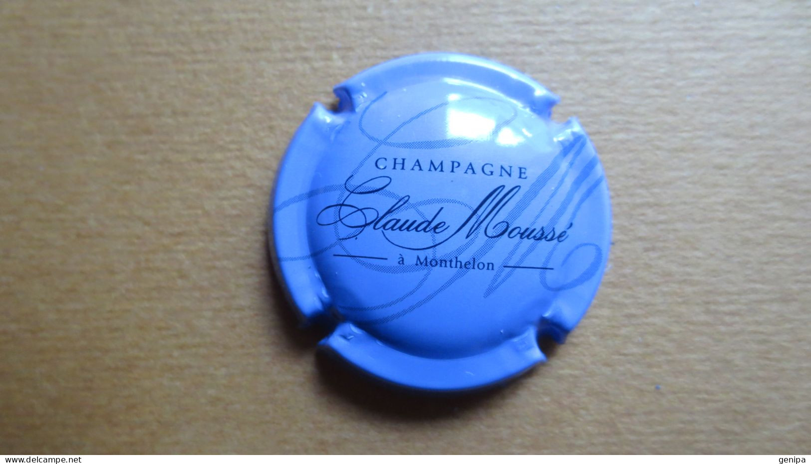 CAPSULE CHAMPAGNE CLAUDE MOUSSE. Bleu Et Noir - Mumm GH