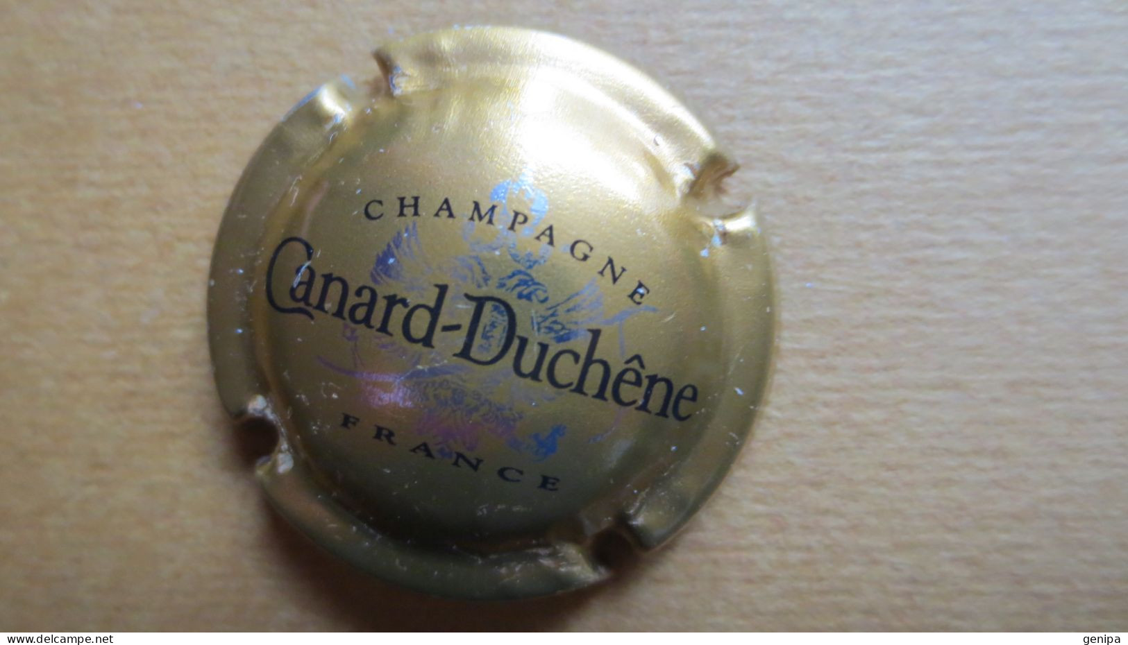 CAPSULE CHAMPAGNE CANARD DUCHEBNE. Or Et Marron - Canard Duchêne