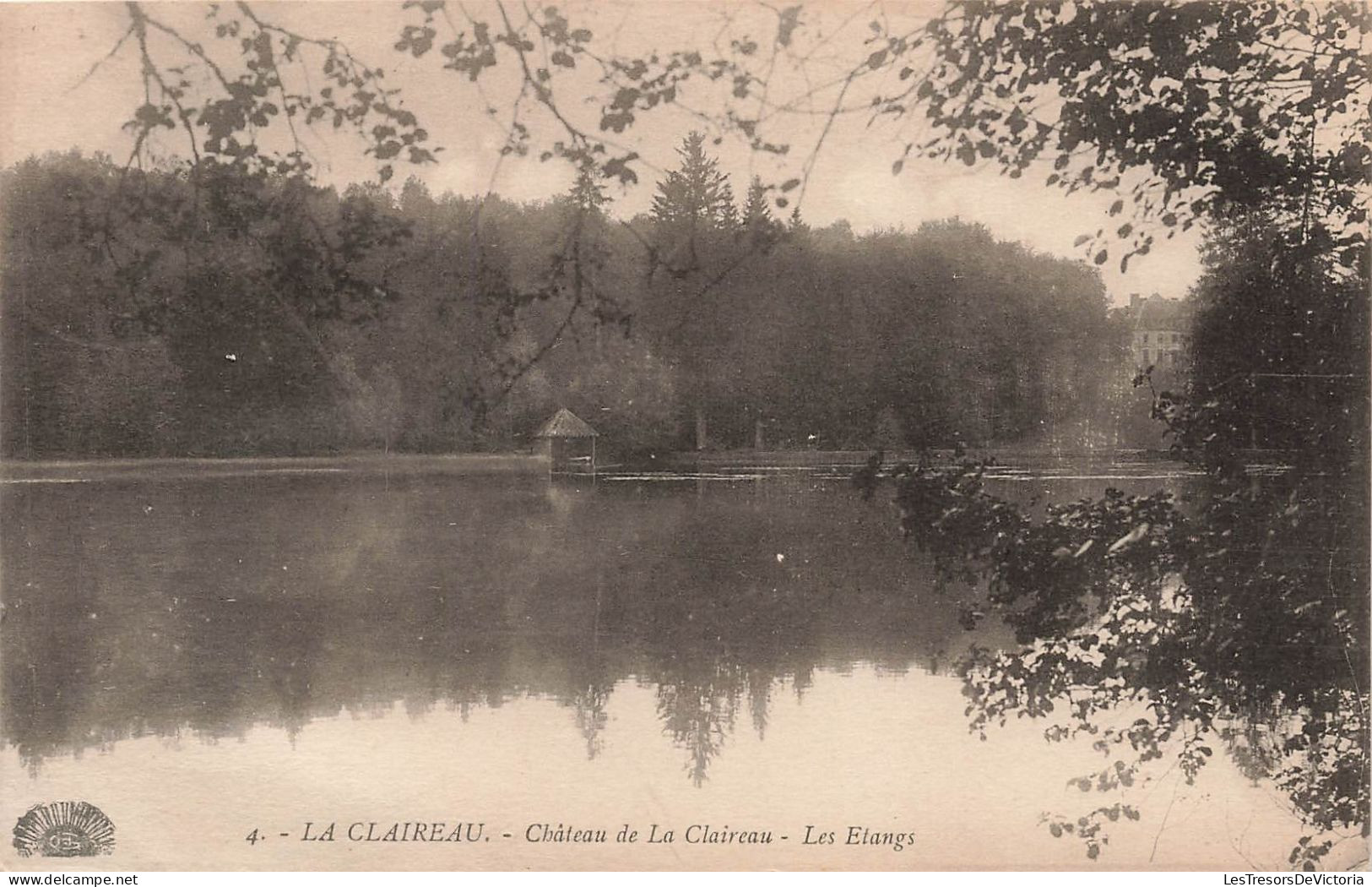 BELGIQUE - Laclaireau - Château De La La Claireau - Les étangs - Carte Postale Ancienne - Virton