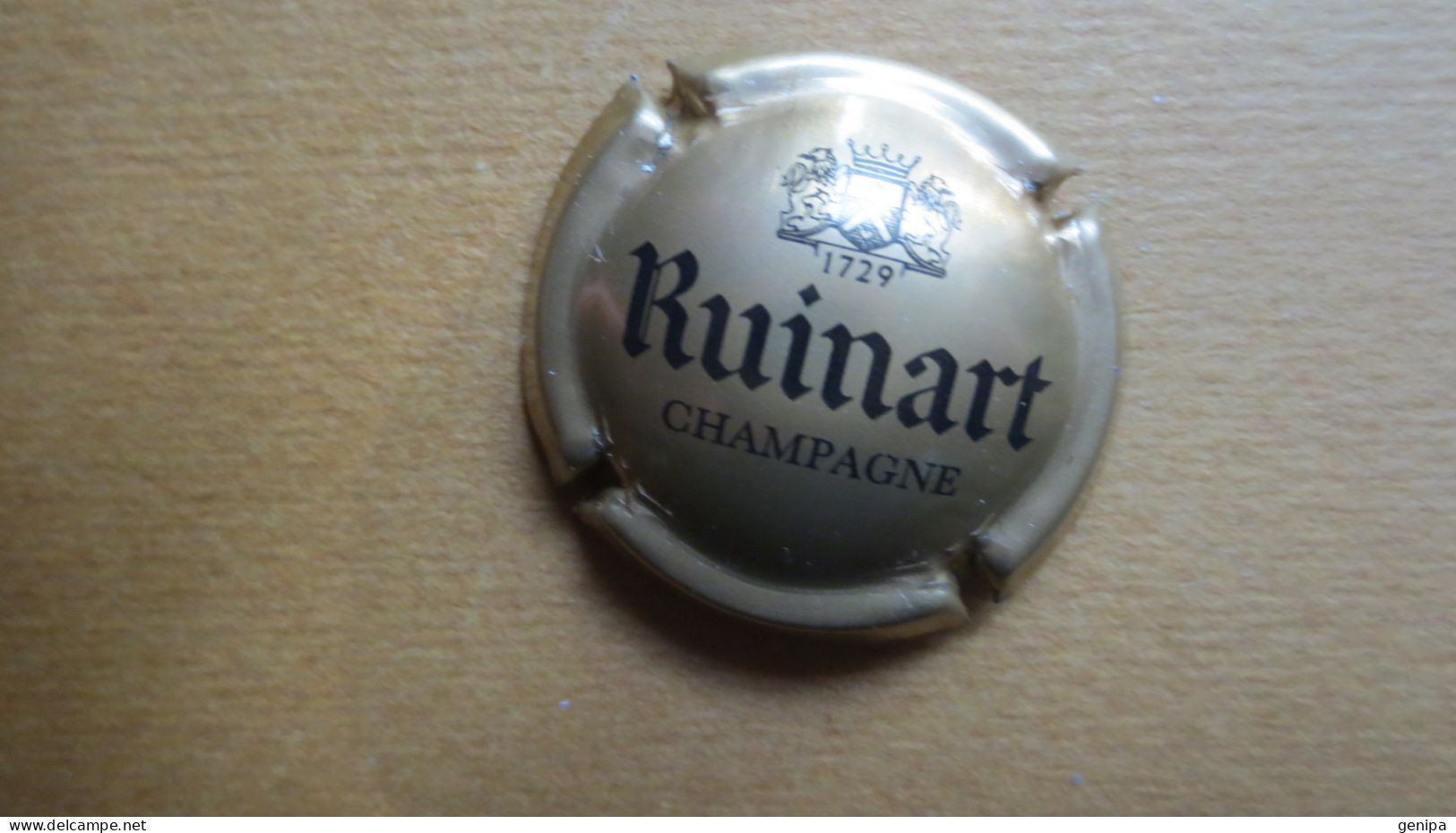 CAPSULE CHAMPAGNE RUINART. Or Et Noir - Ruinart Ruinart