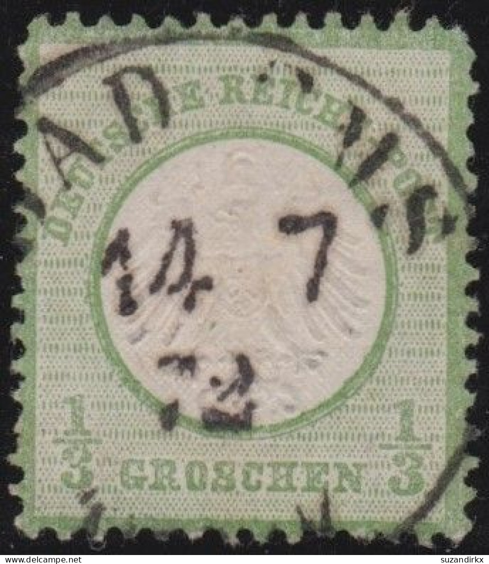 Deutsches Reich  -     Michel   -  2  (2 Scans)  -   O     -    Gestempelt - Used Stamps