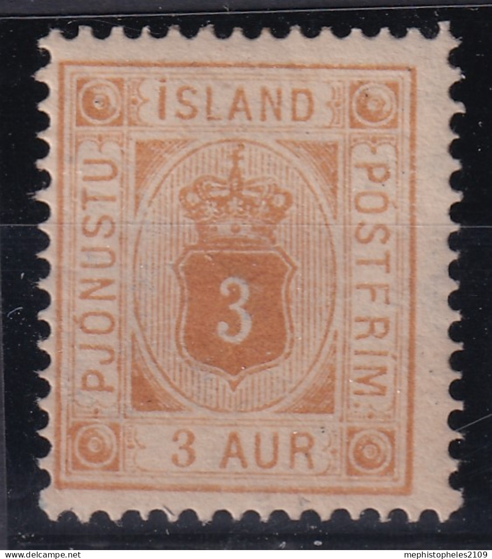 ICELAND 1876 - MNH - Sc# O4 - Official - Officials