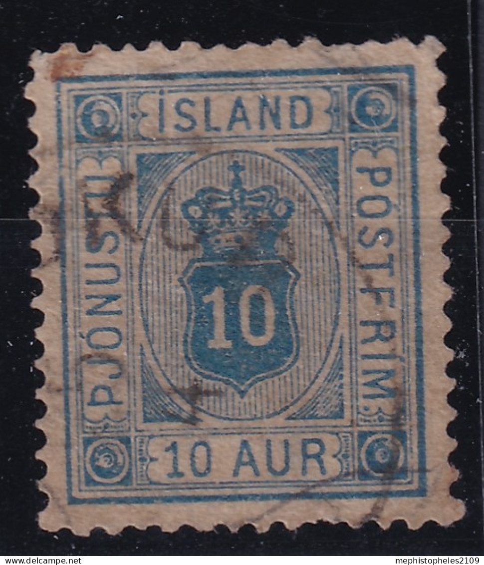 ICELAND 1876 - Canceled - Sc# O6 - Official - Dienstmarken