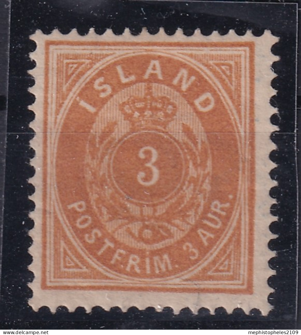 ICELAND 1892 - MLH - Sc# 15 - Unused Stamps