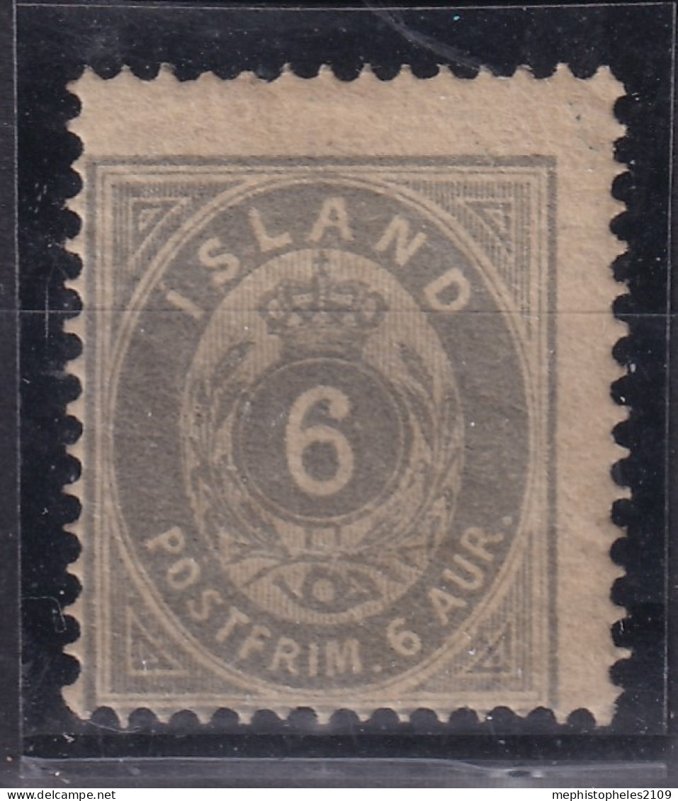 ICELAND 1876 - MLH - Sc# 10 - Ongebruikt